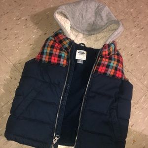 Old navy hoodie vest